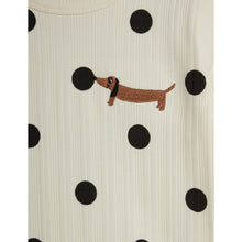 Load image into Gallery viewer, Mini Rodini - Dots Dog T-shirt
