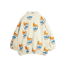 Load image into Gallery viewer, Mini Rodini - Velvet Worm Half Zip Sweatshirt
