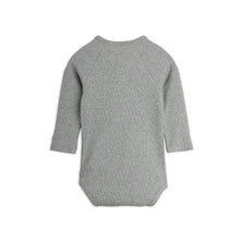 Load image into Gallery viewer, Mini Rodini - Grey Rabbit Baby Bodysuit
