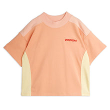 Load image into Gallery viewer, Mini Rodini - Wroom Pink Colour Block T-shirt
