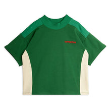 Load image into Gallery viewer, Mini Rodini - Wroom Green Colour Block T-shirt
