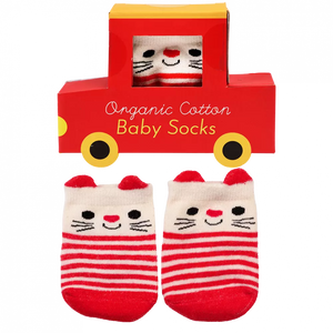 Red Cat Baby Socks