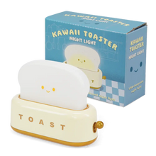 Load image into Gallery viewer, Kawaii Toaster Dimmable Night Light
