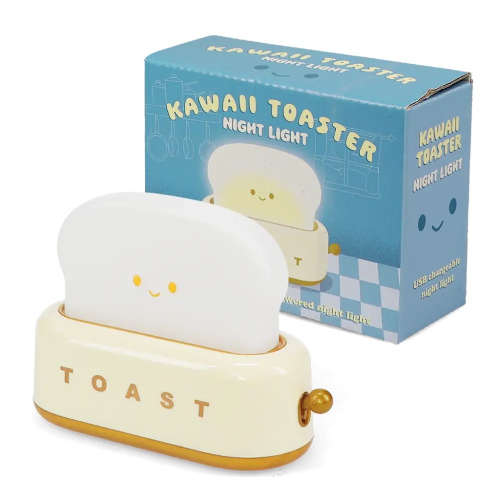 Kawaii Toaster Dimmable Night Light