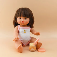 Load image into Gallery viewer, Tiny Harlow - Banana Custard Doll Food Jar and Spoon Set
