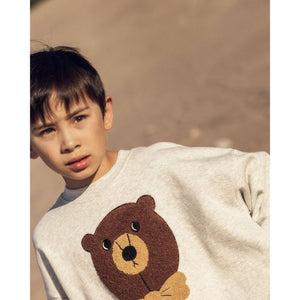 Mini Rodini - Bear Chenille Sweatshirt
