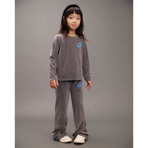 Mini Rodini - Clover Velour Pants