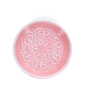 Enamel Trinket Dish in Pink