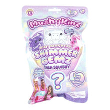 Load image into Gallery viewer, Mushykinz - Mini Mystery Shimmer Gemz Taba Squishy 3-Pack
