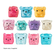 Load image into Gallery viewer, Mushykinz - Mini Mystery Shimmer Gemz Taba Squishy 3-Pack
