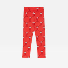 Load image into Gallery viewer, Weekend House Kids - Red leggings with all over popcorn print
