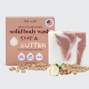 Kitsch - Shea Butter Solid Body Wash Bar
