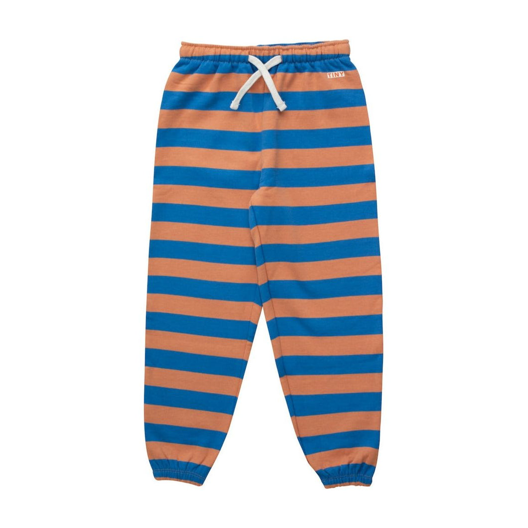 Tinycottons brown and blue stripe sweatpants