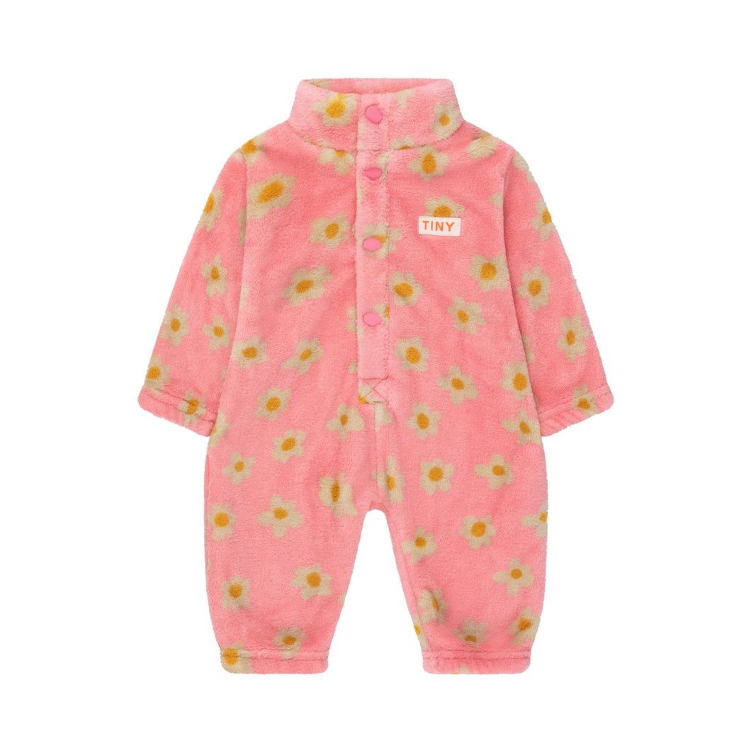 Tinycottons - Daisies Fleece Baby One-Piece