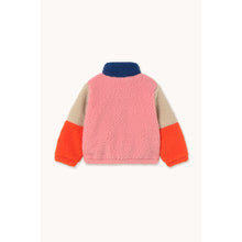 Load image into Gallery viewer, Tinycottons - Colour Block Sherpa Jacket in Pink
