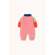 Load image into Gallery viewer, Tinycottons - Colour Block Sherpa One Piece in Pink
