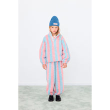 Load image into Gallery viewer, Tinycottons - Pink Stripe Sherpa Jacket
