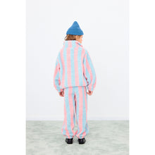 Load image into Gallery viewer, Tinycottons - Pink Stripe Sherpa Jacket
