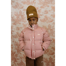 Load image into Gallery viewer, Tinycottons - Brown Striped Padded Jacket
