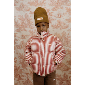 Tinycottons - Brown Striped Padded Jacket