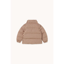 Load image into Gallery viewer, Tinycottons - Brown Striped Padded Jacket
