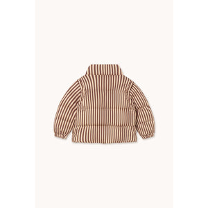 Tinycottons - Brown Striped Padded Jacket