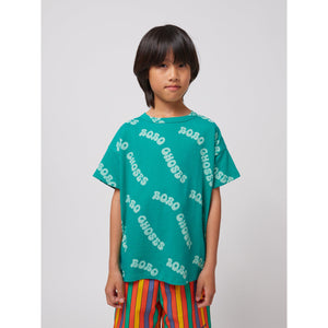 Bobo Choses - Green Wavy Bobo Choses T-shirt