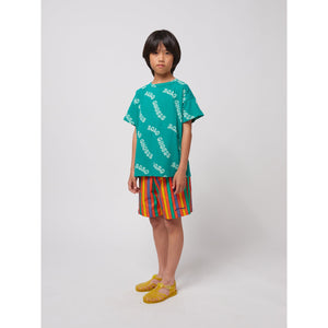 Bobo Choses - Green Wavy Bobo Choses T-shirt