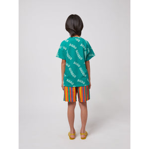 Bobo Choses - Green Wavy Bobo Choses T-shirt