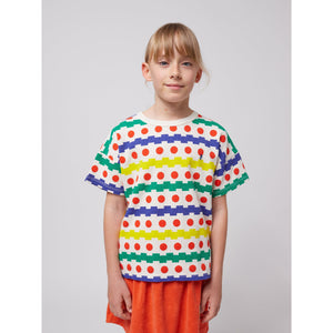 Bobo Choses - Geometric Waffle T-shirt