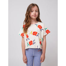 Load image into Gallery viewer, Bobo Choses - Smiling Cropped T-shirt
