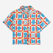 Load image into Gallery viewer, Bobo Choses - Geometric Woven Blouse
