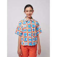 Load image into Gallery viewer, Bobo Choses - Geometric Woven Blouse
