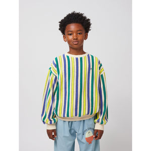 Bobo Choses - Stripe Terry Sweatshirt