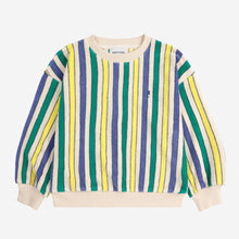 Load image into Gallery viewer, Bobo Choses - Stripe Terry Sweatshirt
