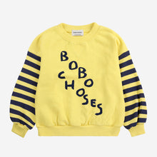 Load image into Gallery viewer, Bobo Choses - Diagonal Bobo Choses Sweatshirt
