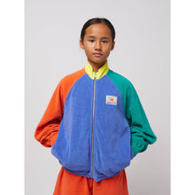 Load image into Gallery viewer, Bobo Choses - Colour Block Terry Zip-Up Sweatshirt
