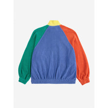 Load image into Gallery viewer, Bobo Choses - Colour Block Terry Zip-Up Sweatshirt
