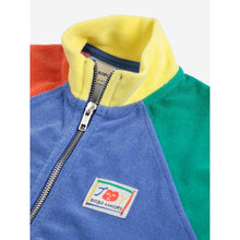 Load image into Gallery viewer, Bobo Choses - Colour Block Terry Zip-Up Sweatshirt
