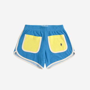 Bobo Choses - Blue Colour Block Shorts