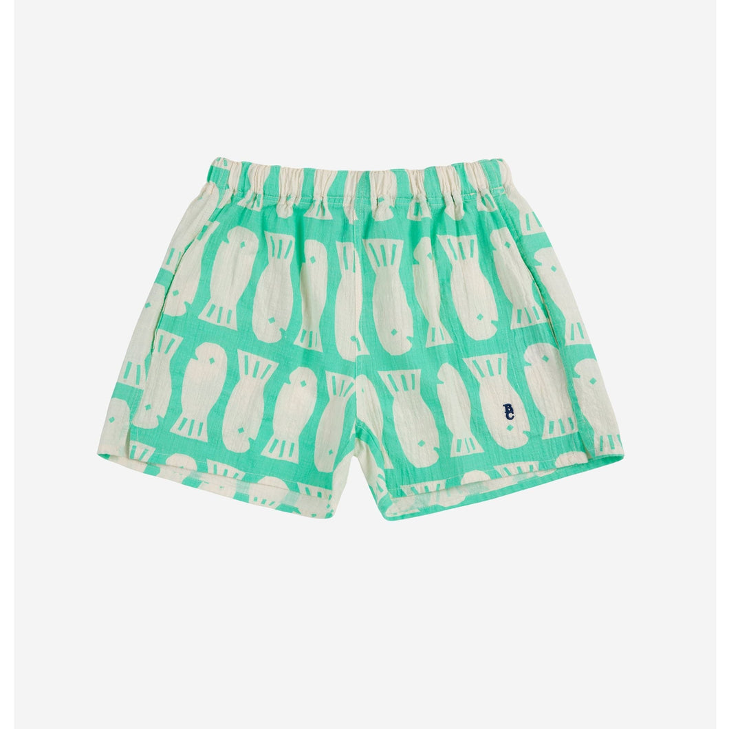 Bobo Choses - Lucky Fish Woven Shorts