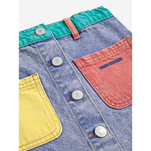 Bobo Choses - Colour Block Denim Skirt