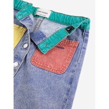 Load image into Gallery viewer, Bobo Choses - Colour Block Denim Skirt
