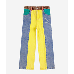 Bobo Choses - Colour Block Denim Pants