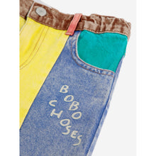 Load image into Gallery viewer, Bobo Choses - Colour Block Denim Pants
