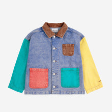 Load image into Gallery viewer, Bobo Choses - Colour Block Denim Jacket
