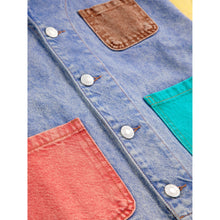 Load image into Gallery viewer, Bobo Choses - Colour Block Denim Jacket
