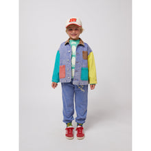 Load image into Gallery viewer, Bobo Choses - Colour Block Denim Jacket
