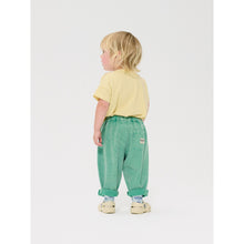 Load image into Gallery viewer, Bobo Choses - Washed Green Woven Baby Pants
