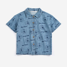 Load image into Gallery viewer, Bobo Choses - Pickle The Dog Denim Shirt
